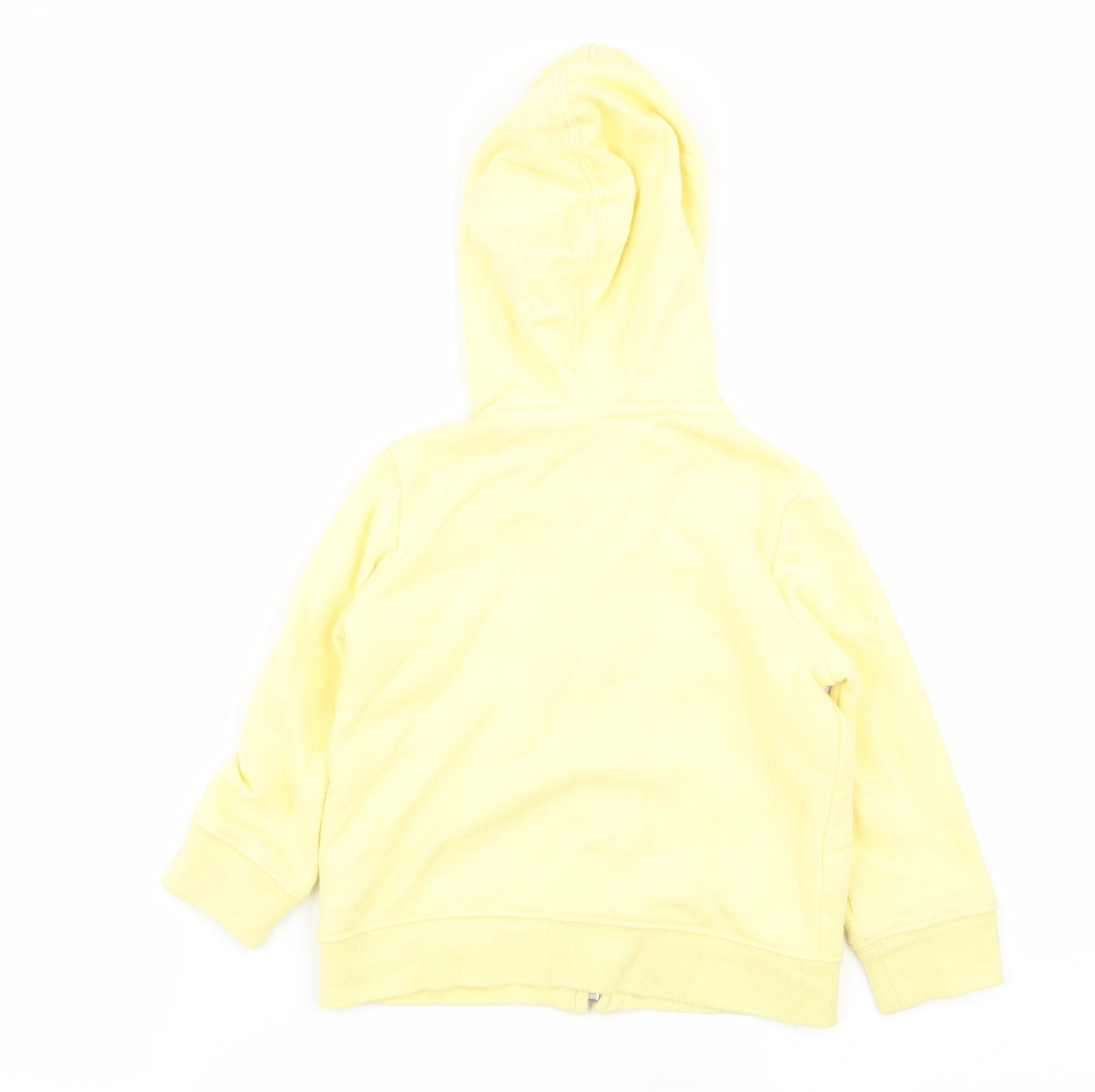 Gap Girls Yellow   Full Zip Jumper Size 2 Years