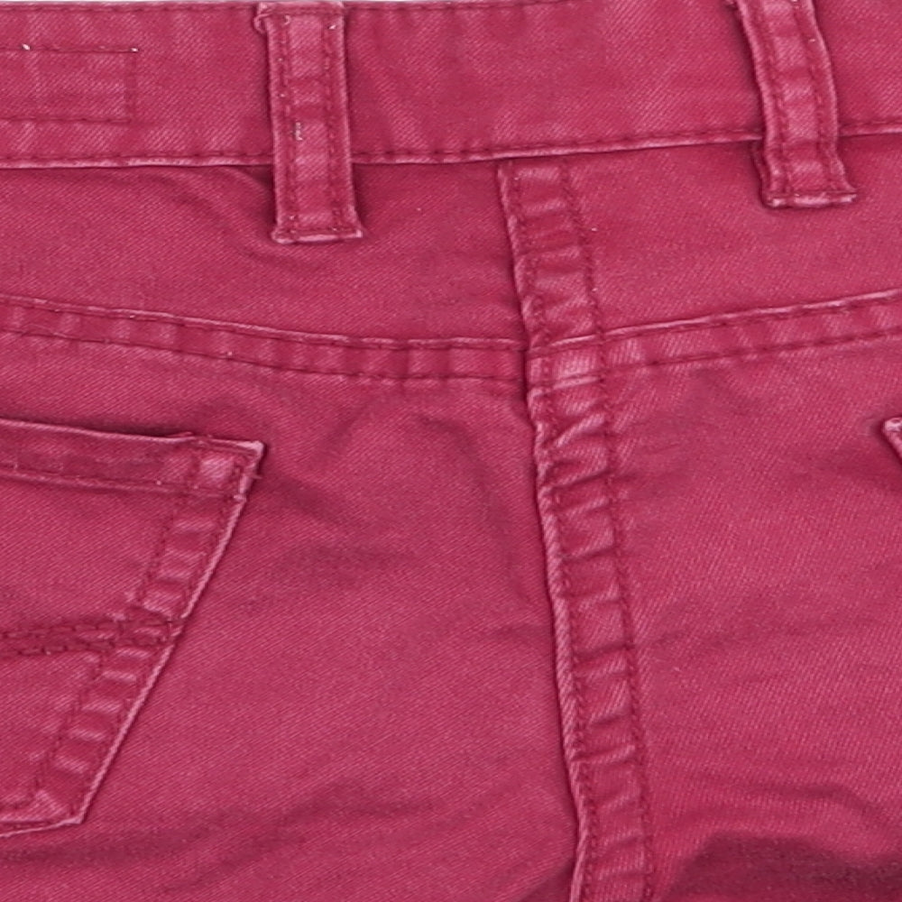 johnnie b Womens Red   Chino Shorts Size 26 in