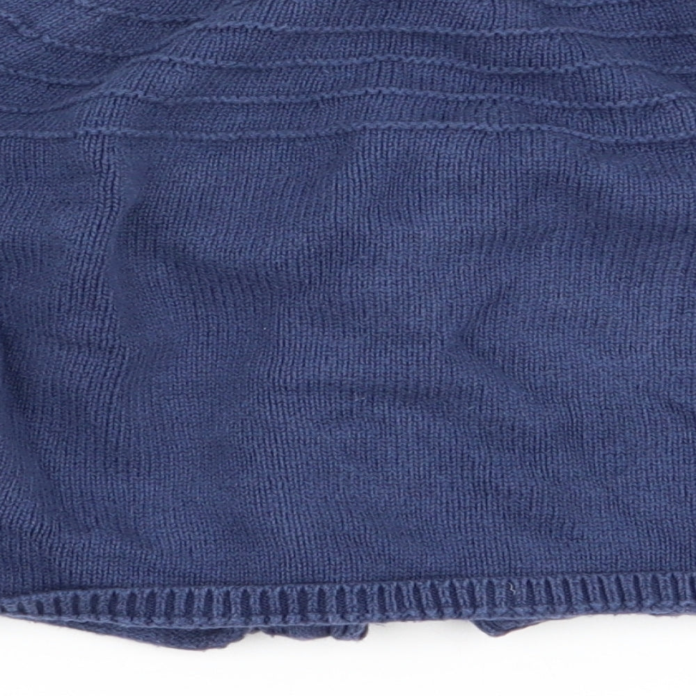 M&S Girls Blue   Cardigan Jumper Size 3-4 Years