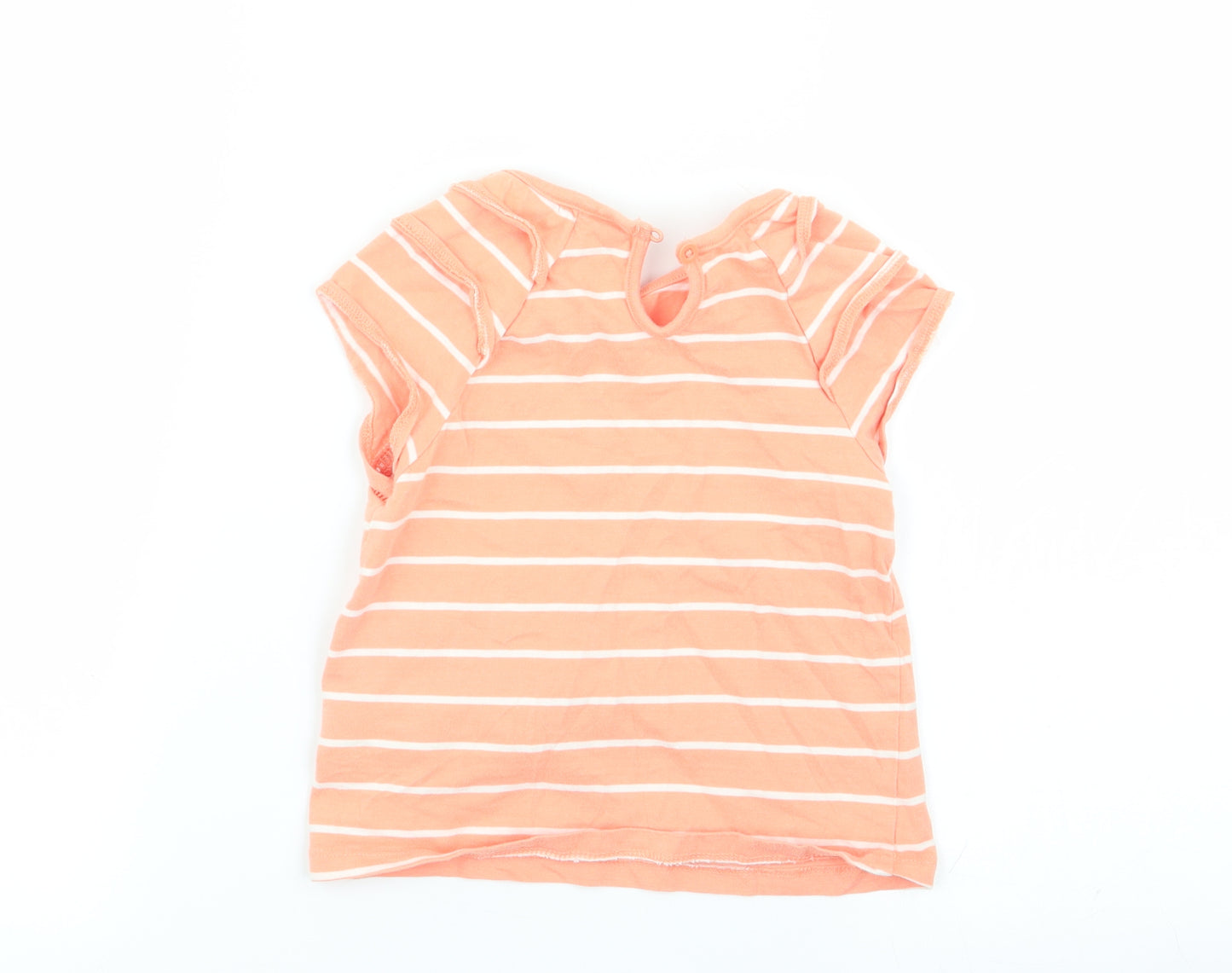 TU Girls Multicoloured Striped  Basic T-Shirt Size 2-3 Years