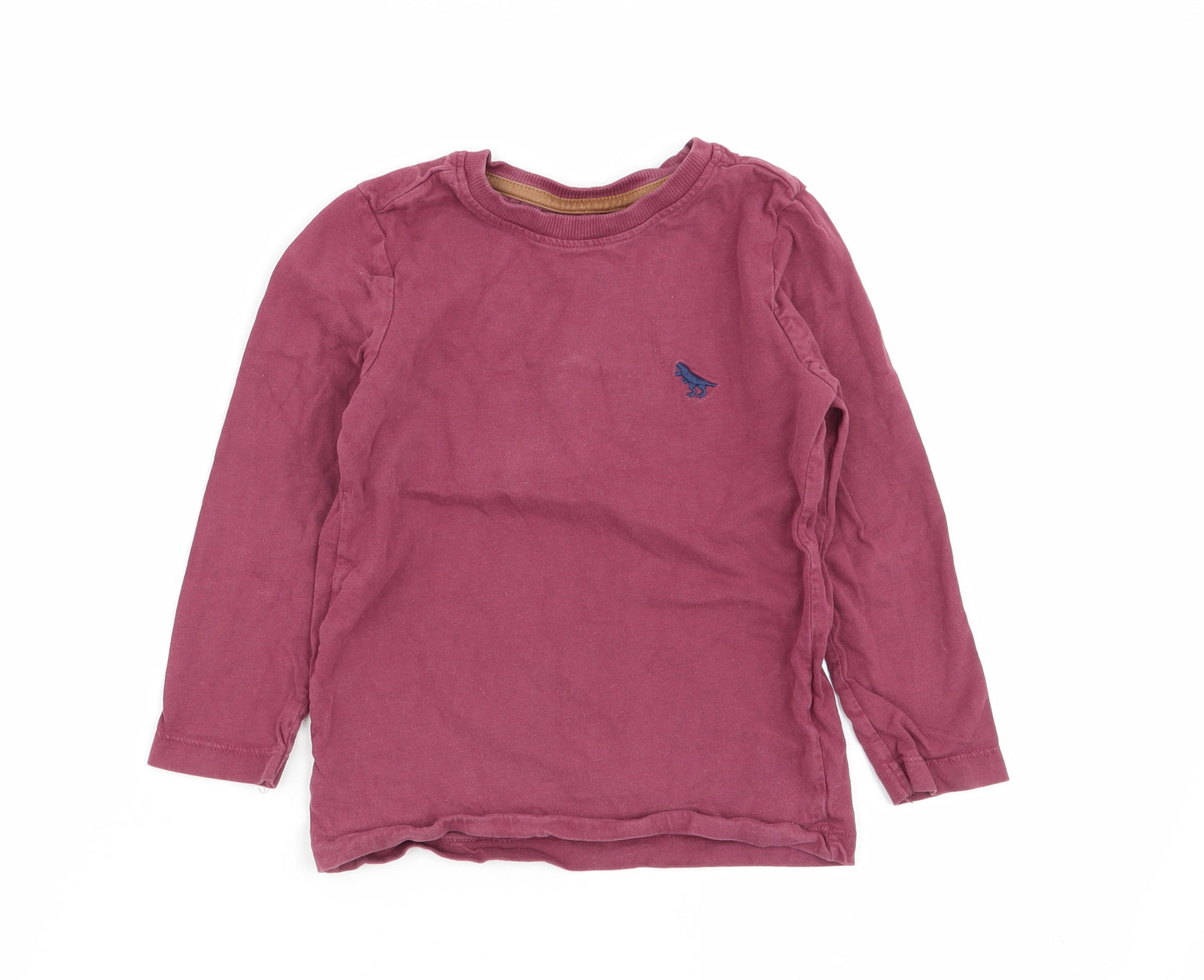 Nutmeg Boys Red   Basic T-Shirt Size 3-4 Years