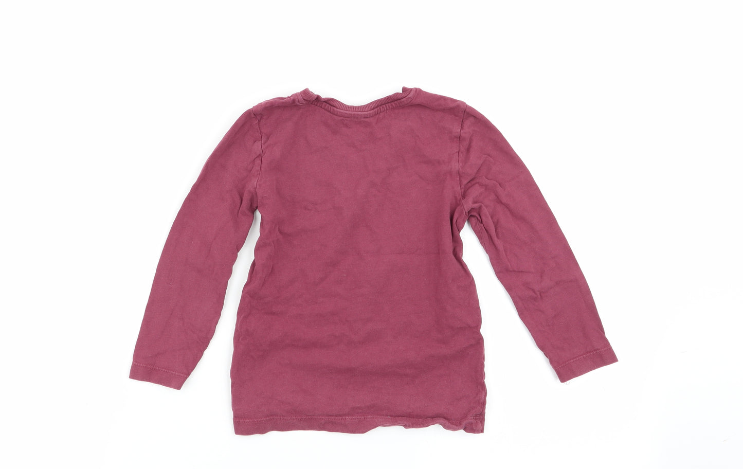 Nutmeg Boys Red   Basic T-Shirt Size 3-4 Years