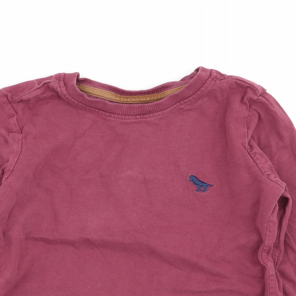 Nutmeg Boys Red   Basic T-Shirt Size 3-4 Years