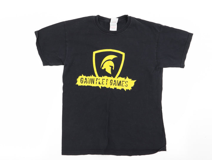 Fruit of the Loom Mens Black T-Shirt Size M
