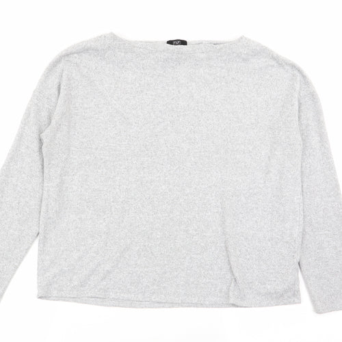 F&F Womens Grey   Basic T-Shirt Size 12