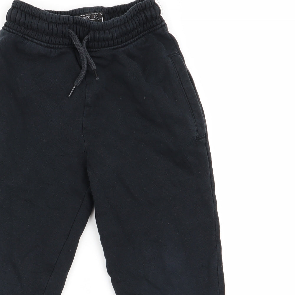 NEXT Boys Black   Jogger Trousers Size 6 Years