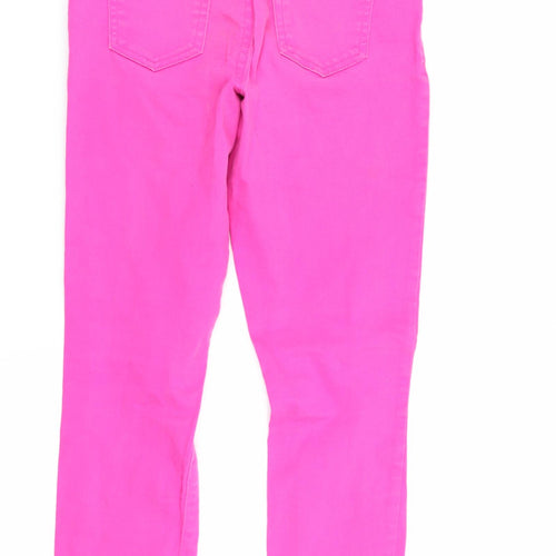 denim and co Girls Pink   Skinny Jeans Size 10-11 Years - ripped jeans