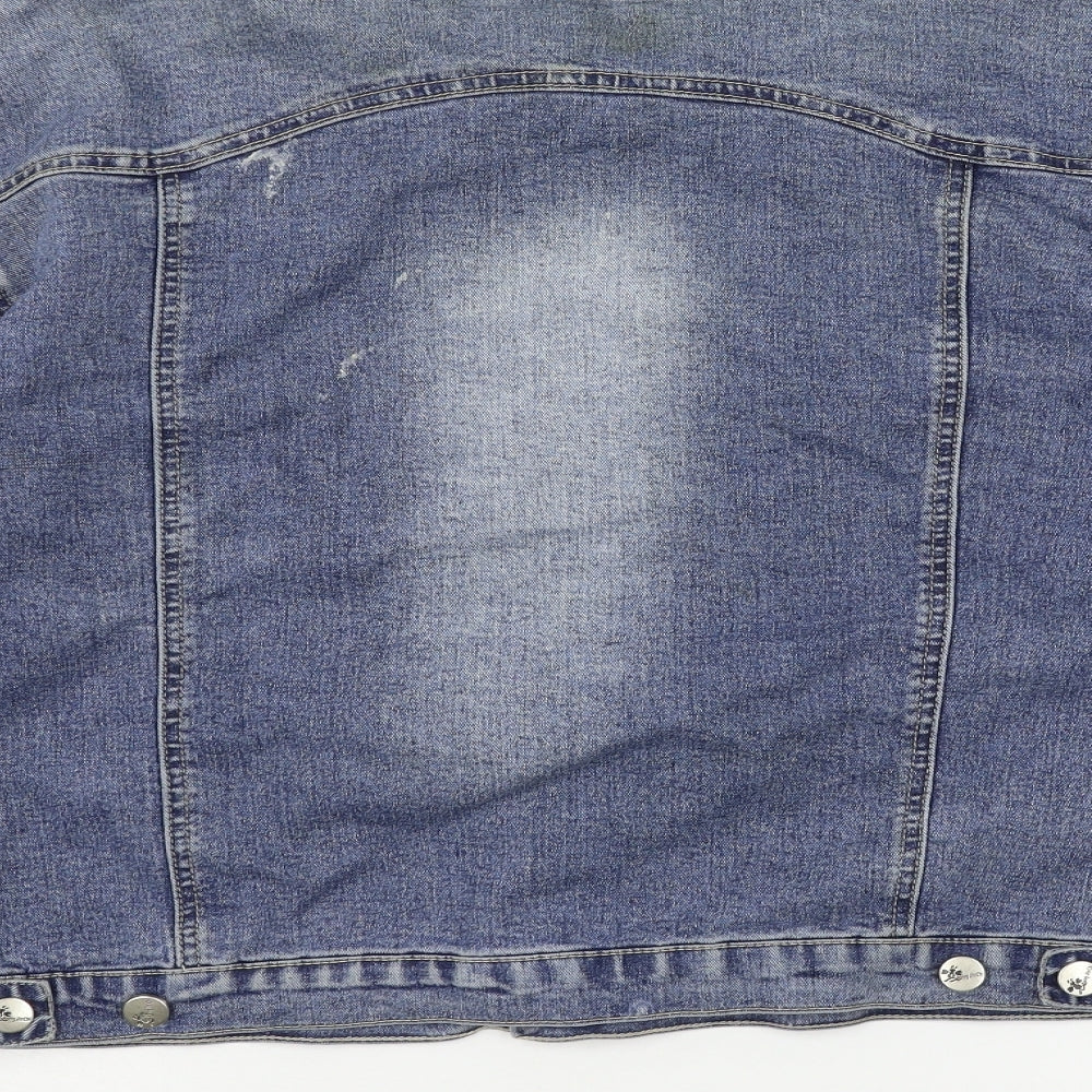 Hongjinchi Womens Blue   Jacket  Size XL