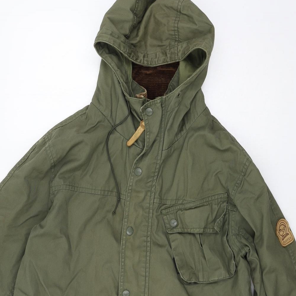 Duffer Mens Green   Jacket  Size S