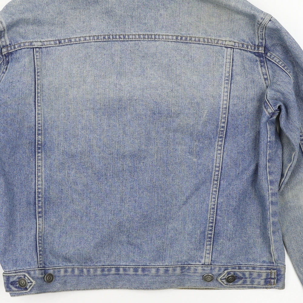 Topshop Womens Blue  Denim Jacket  Size 10