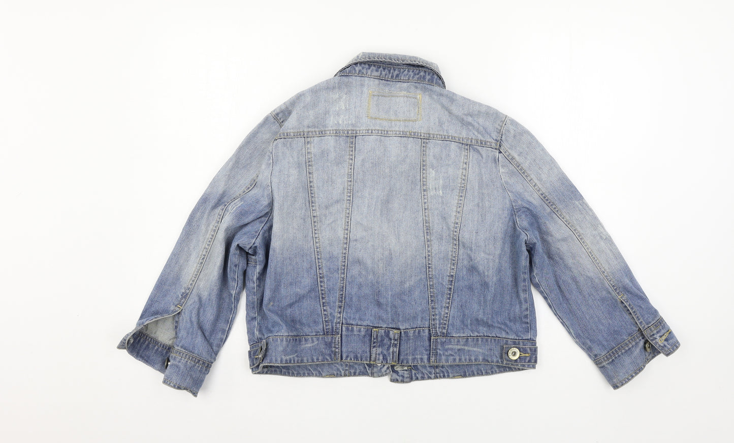 New Look Womens Blue  Denim Jacket  Size 18