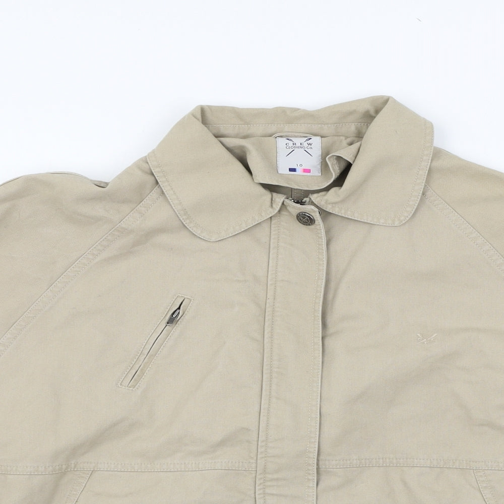 Crew Clothing Womens Grey  Denim Jacket  Size 10