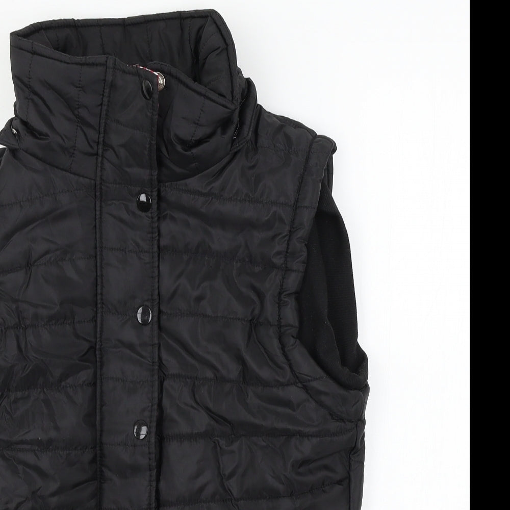 Urban Diva Womens Black   Gilet Jacket Size S