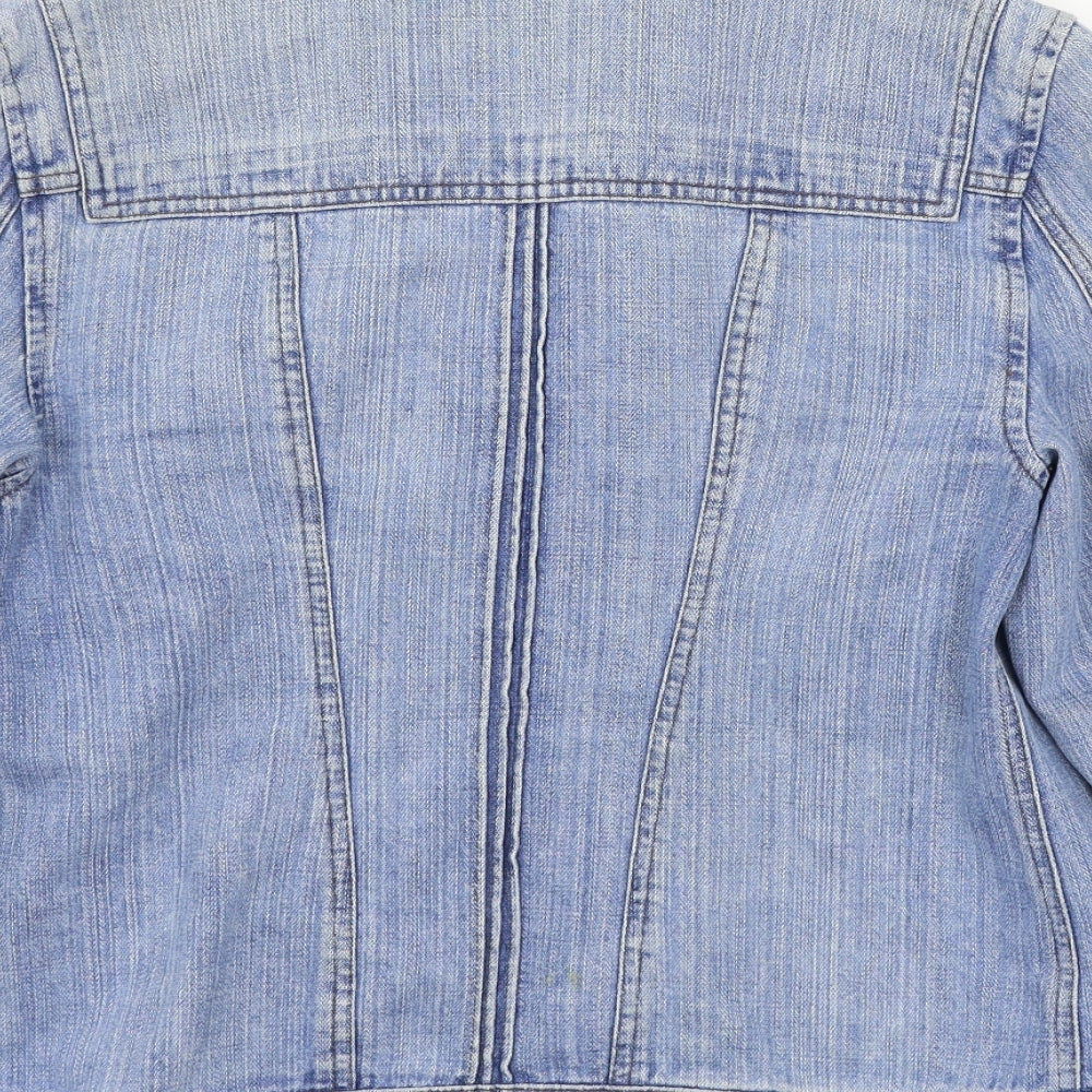 Marks and Spencer Womens Blue  Denim Jacket  Size 12