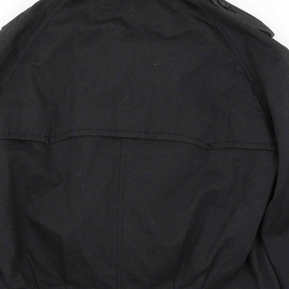 French Connection Womens Black  Denim Jacket  Size 12