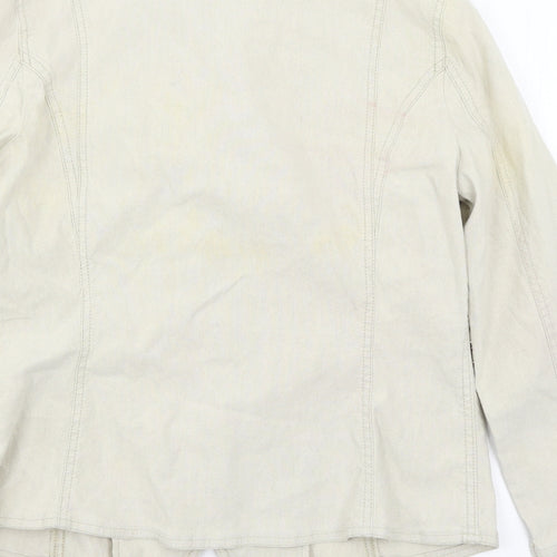 Per Una Womens Ivory   Jacket  Size 16