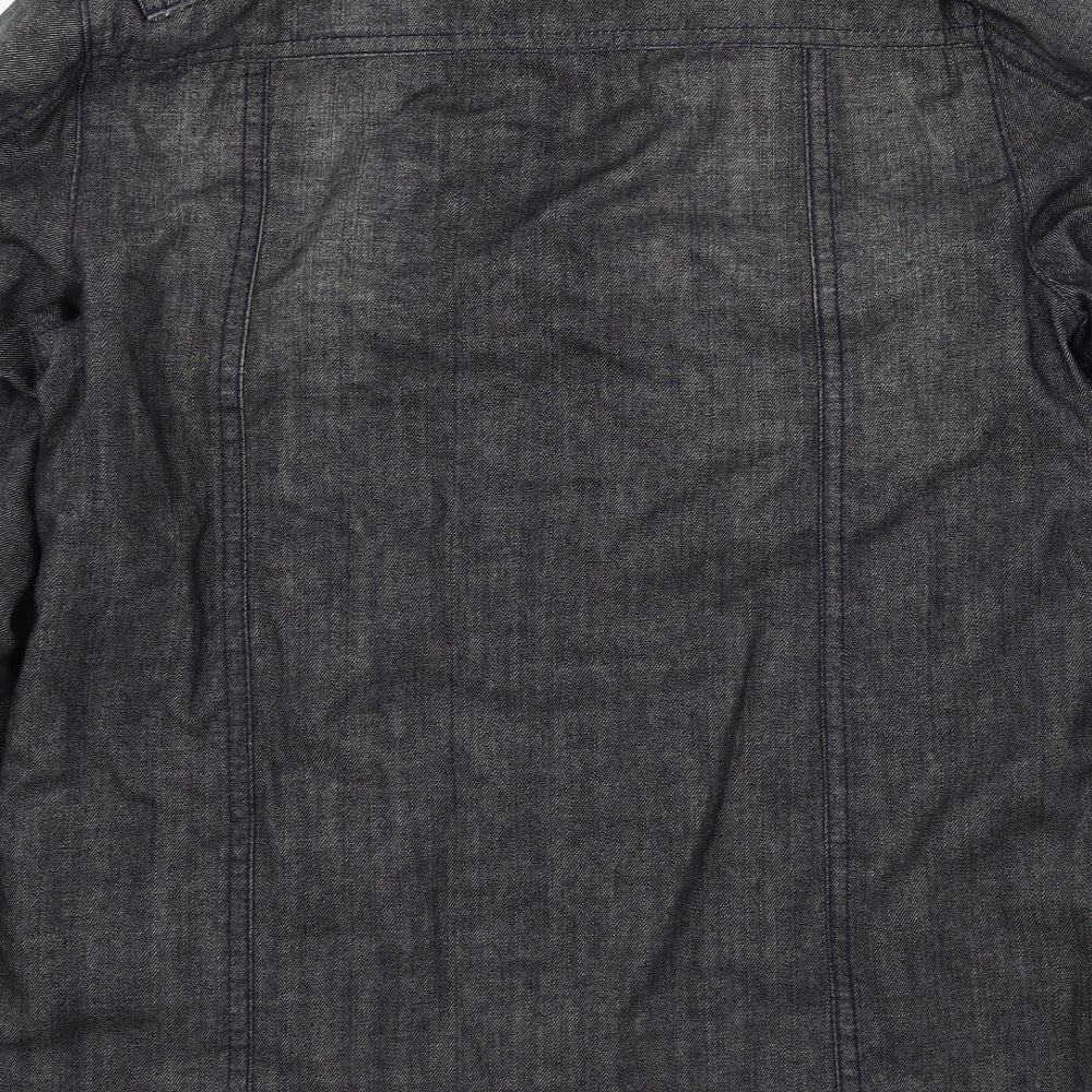 Sickonineteen Mens Blue  Denim Jacket  Size M
