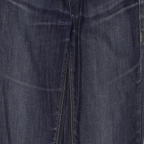 Topshop Womens Blue  Denim Skinny Jeans Size 28 in L32 in