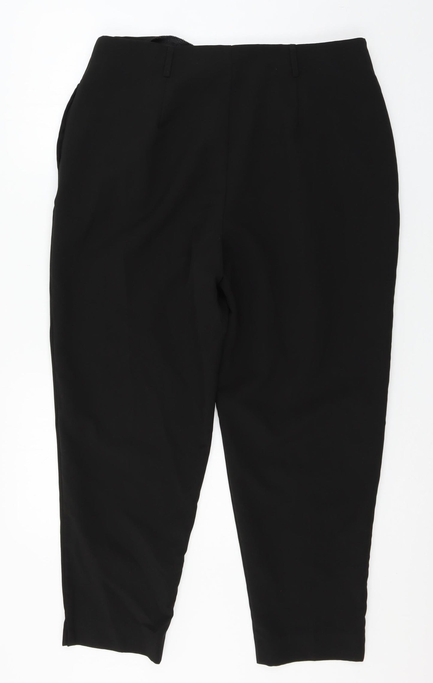 New Look Womens Black   Trousers  Size 16 L25 in