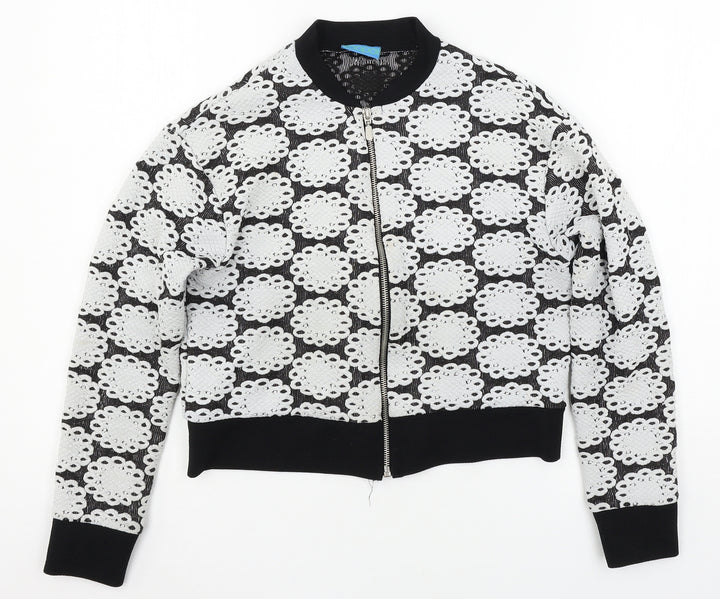 Koopai Womens Black  Jersey Jacket  Size S