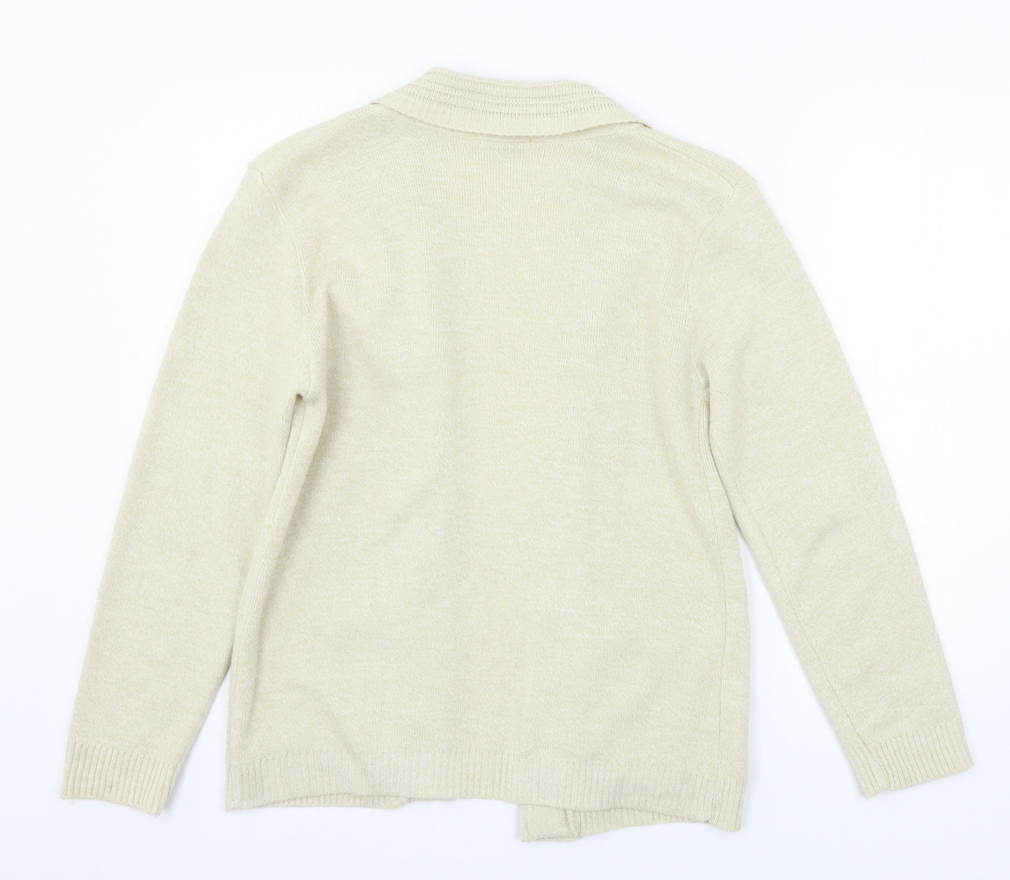 Hand to Hand  Womens Ivory  Knit Cardigan Jumper Size S