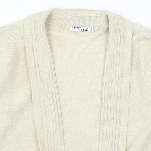 Hand to Hand  Womens Ivory  Knit Cardigan Jumper Size S