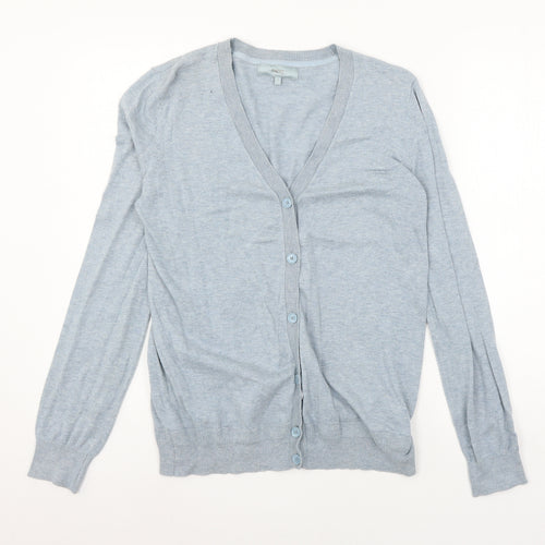NEXT Womens Blue  Knit Cardigan Jumper Size 10
