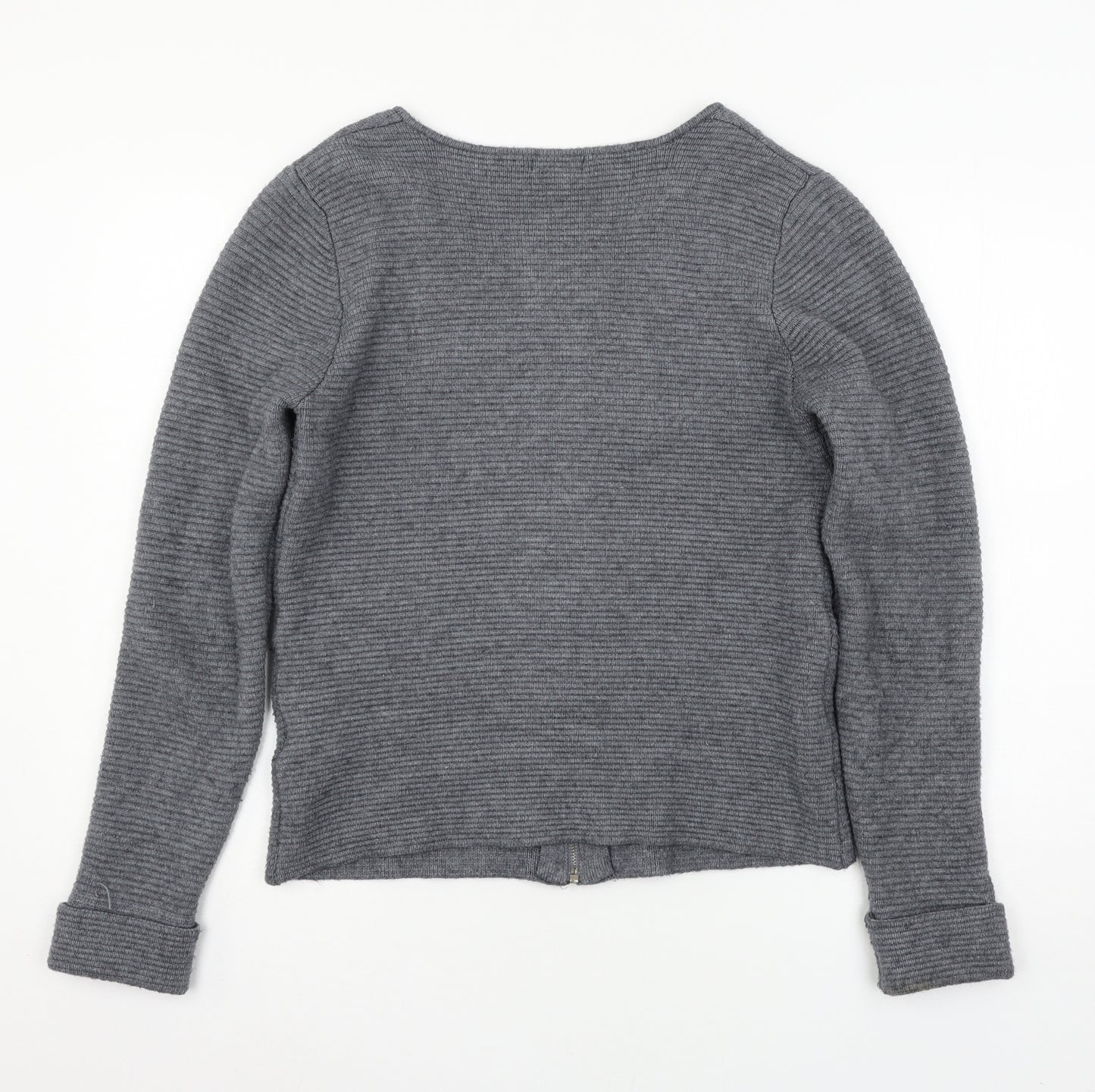 CASAMIA Womens Grey  Knit Cardigan Jumper Size S