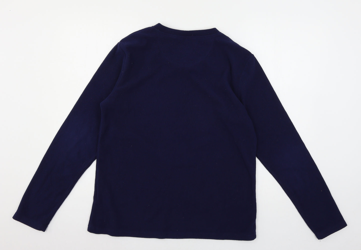 Peter Storm Womens Black  Fleece Pullover Jumper Size 14