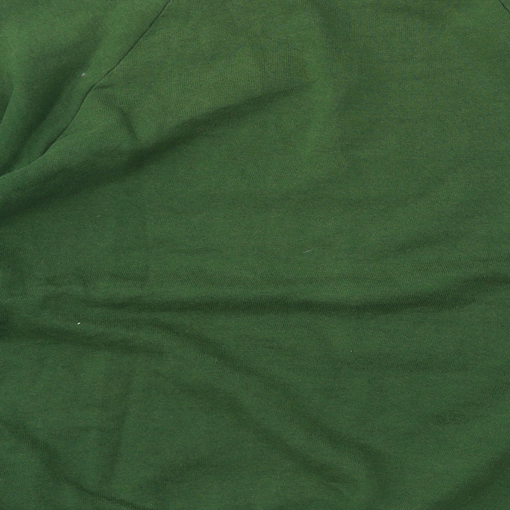 Fruit of the Loom Womens Green   Pullover Sweatshirt Size M