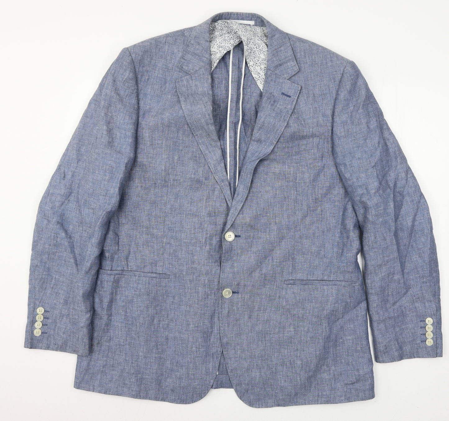 Austin Reed Mens Blue   Jacket Blazer Size XL