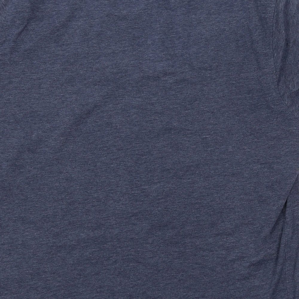 George Mens Blue  Jersey  T-Shirt Size L