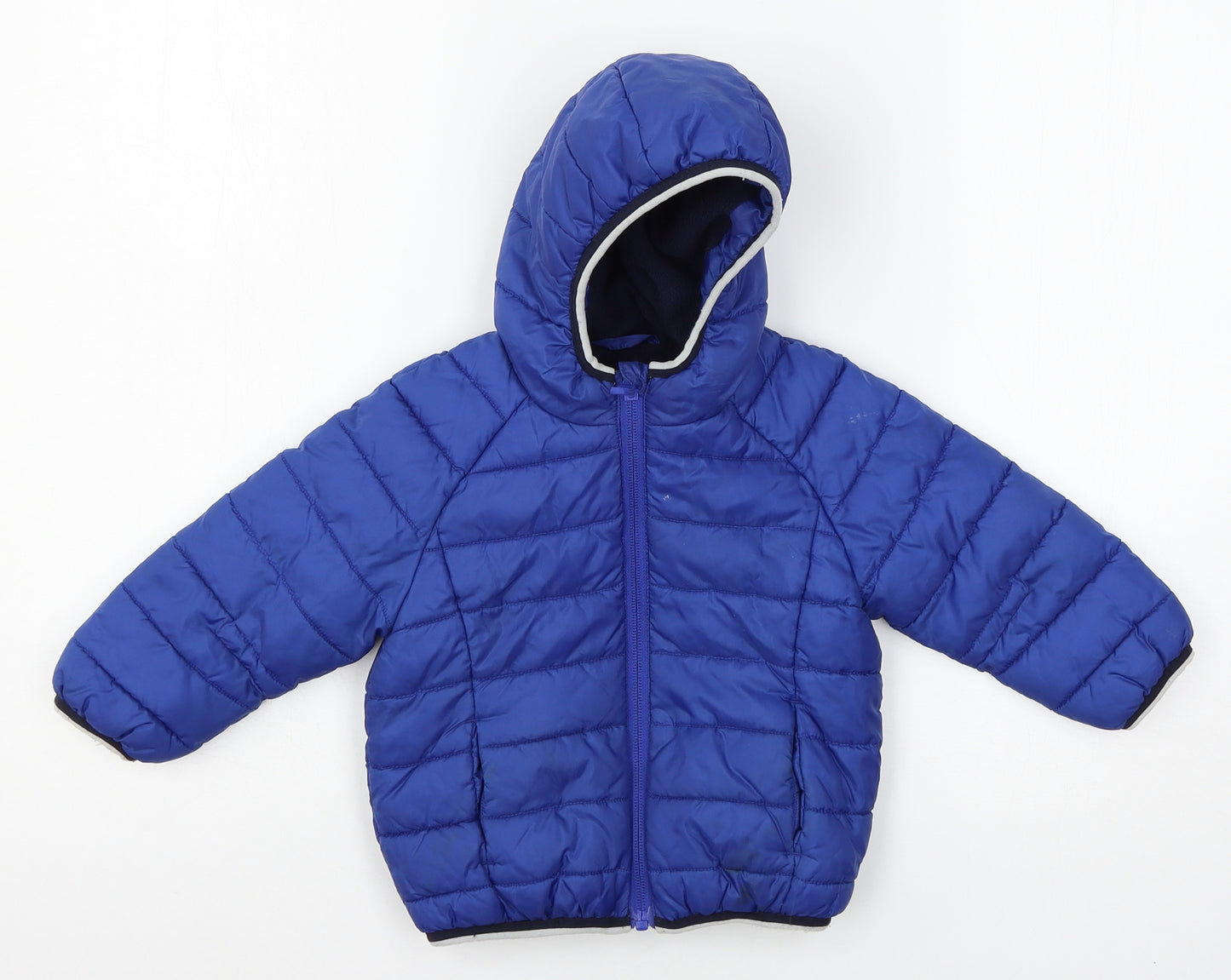 NEXT Boys Blue   Puffer Jacket Jacket Size 12-18 Months