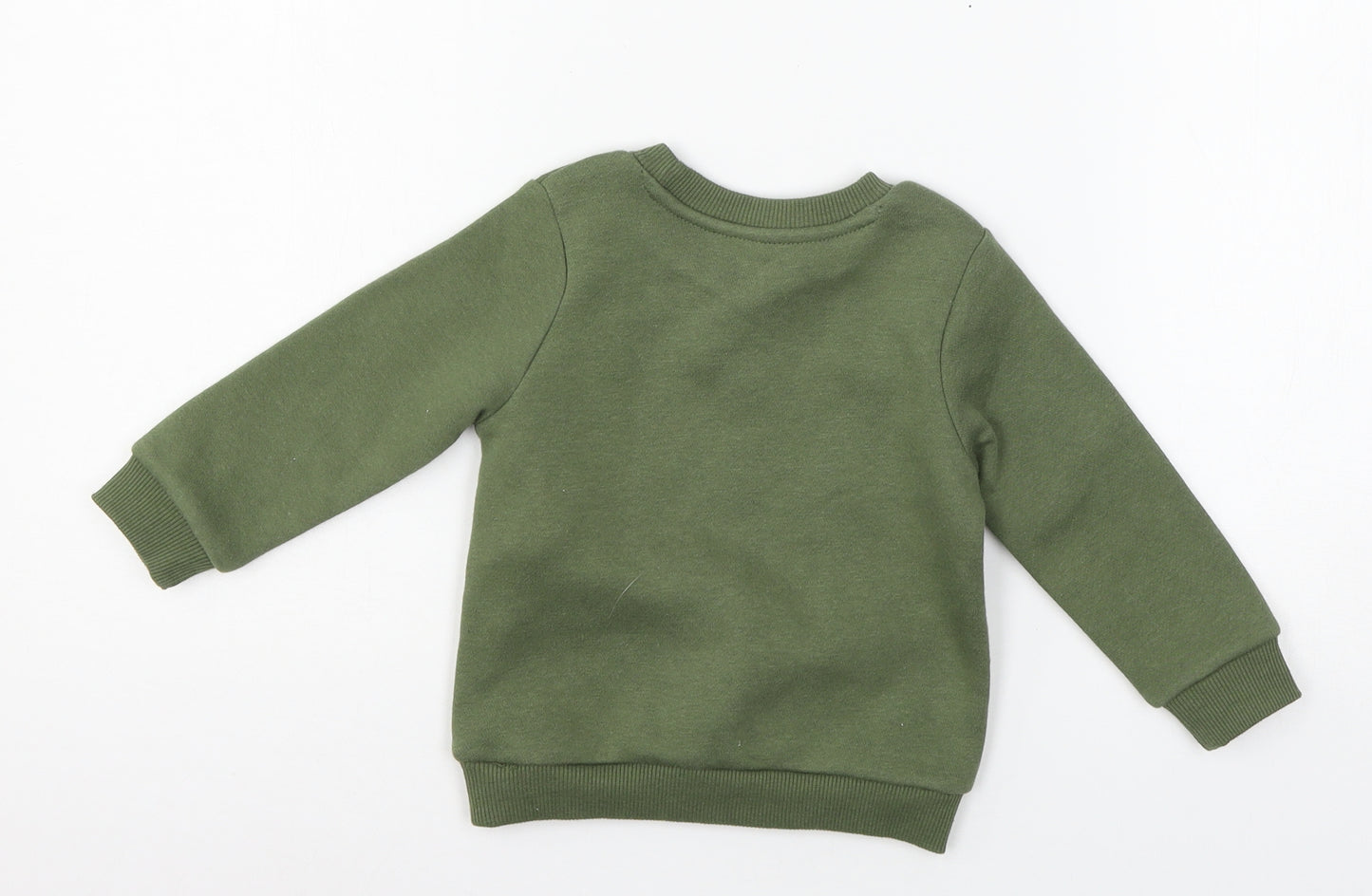 Primark Baby Green  Jersey Pullover Jumper Size 12-18 Months  - Kindness Crew