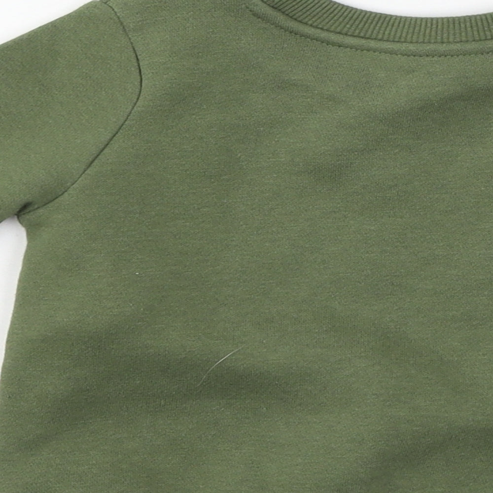 Primark Baby Green  Jersey Pullover Jumper Size 12-18 Months  - Kindness Crew