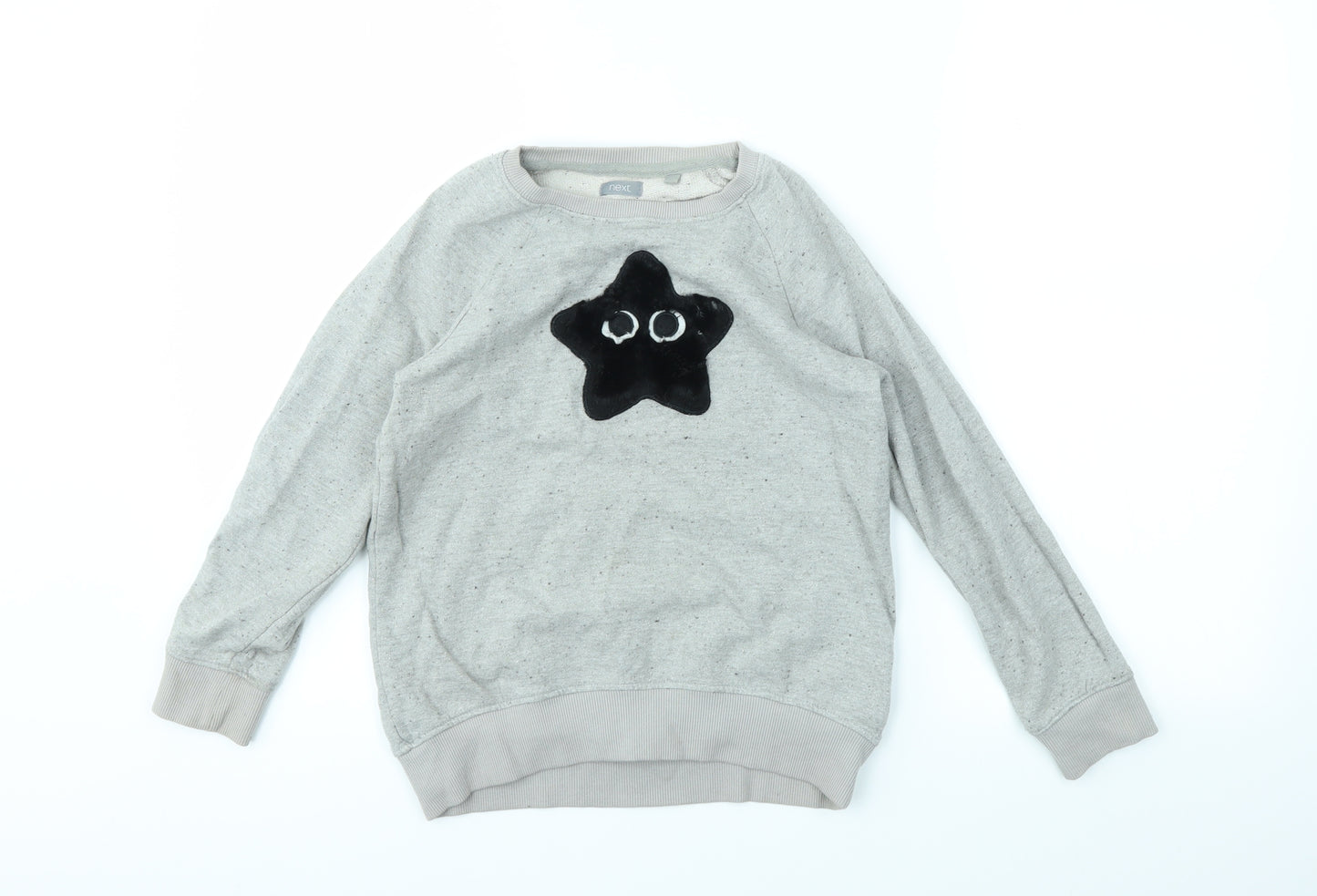 NEXT Girls Grey   Pullover Jumper Size 9 Years