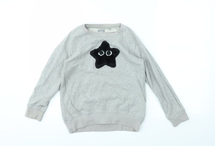 NEXT Girls Grey   Pullover Jumper Size 9 Years