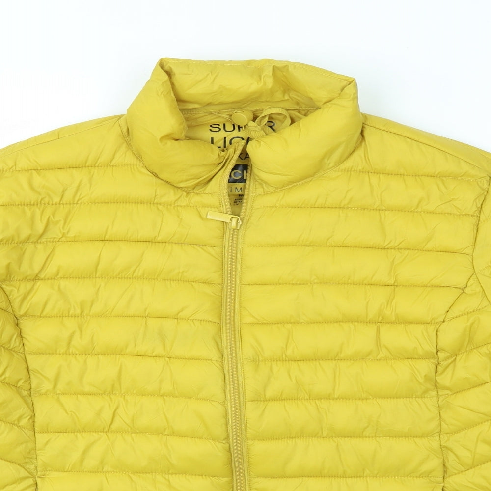 Primark Womens Yellow   Jacket Coat Size M