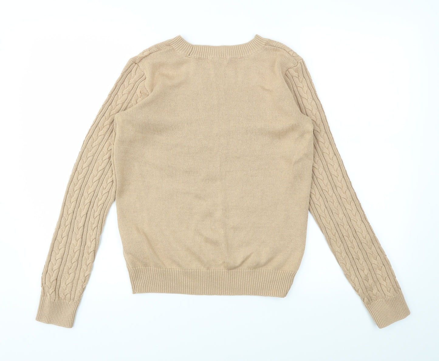 H&M Womens Beige   Pullover Jumper Size S