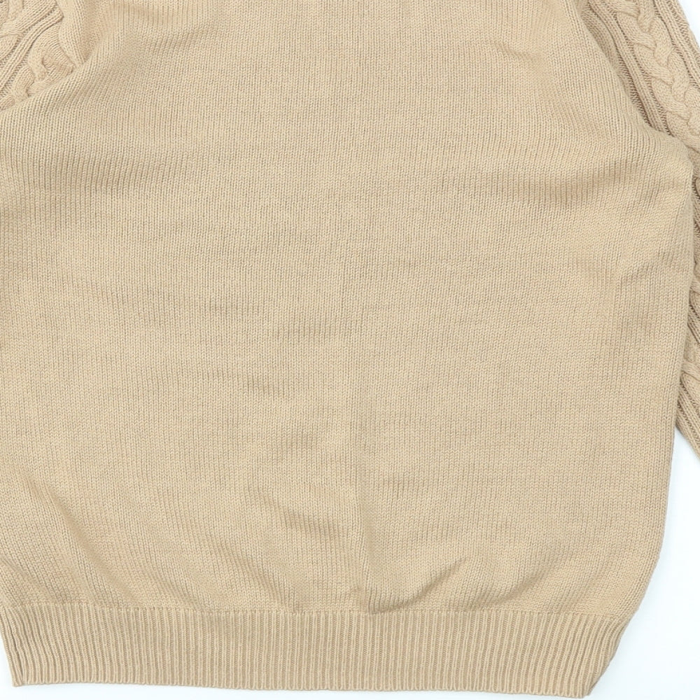 H&M Womens Beige   Pullover Jumper Size S