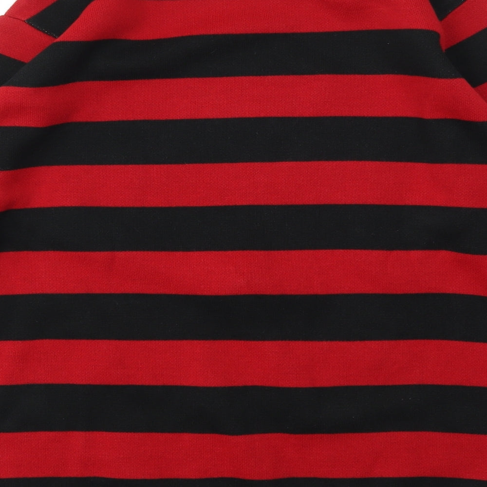 Preworn Mens Multicoloured Animal Print  Pullover Sweatshirt Size XL