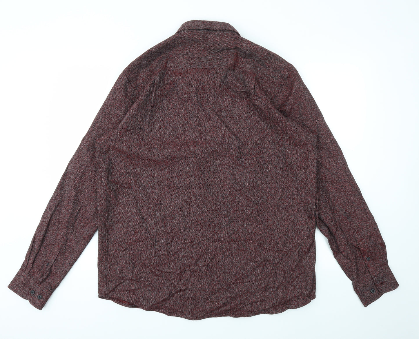 Primark Mens Red    Dress Shirt Size XL