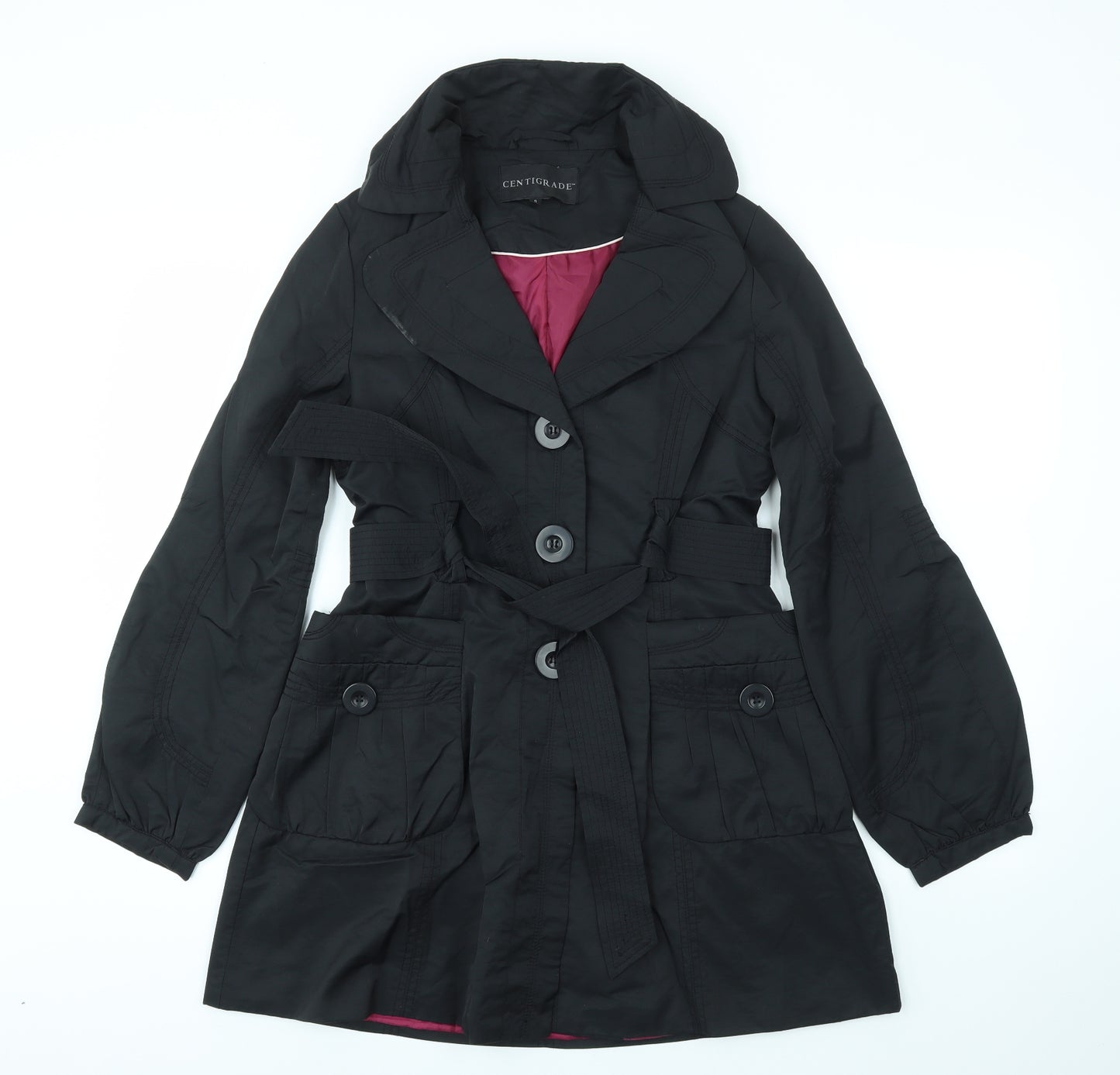 Centigrade Womens Black   Jacket Coat Size S