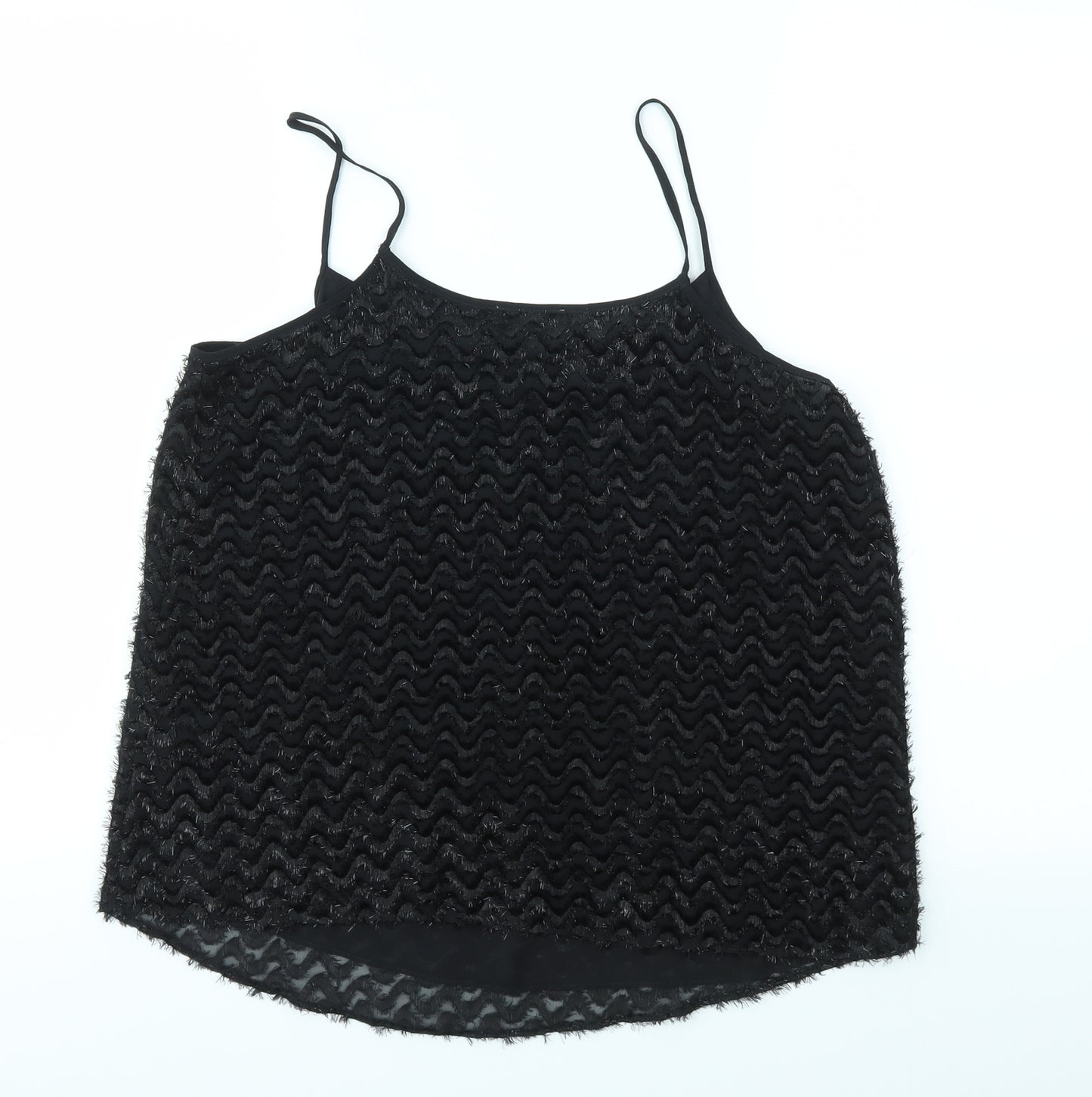 Matalan Womens Black   Basic T-Shirt Size 10