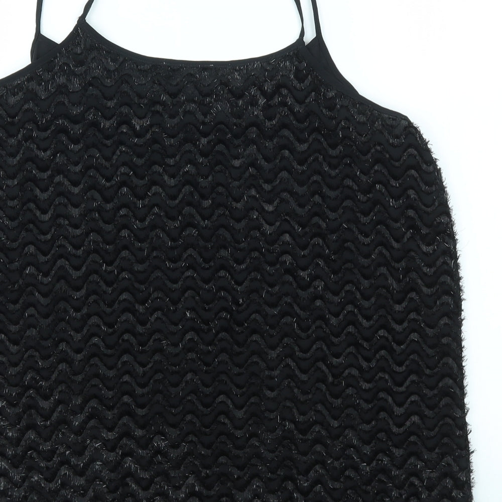 Matalan Womens Black   Basic T-Shirt Size 10