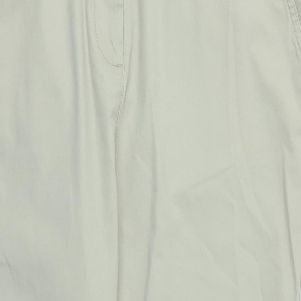 Bonmarché Womens Beige   Capri Trousers Size 14 L23 in