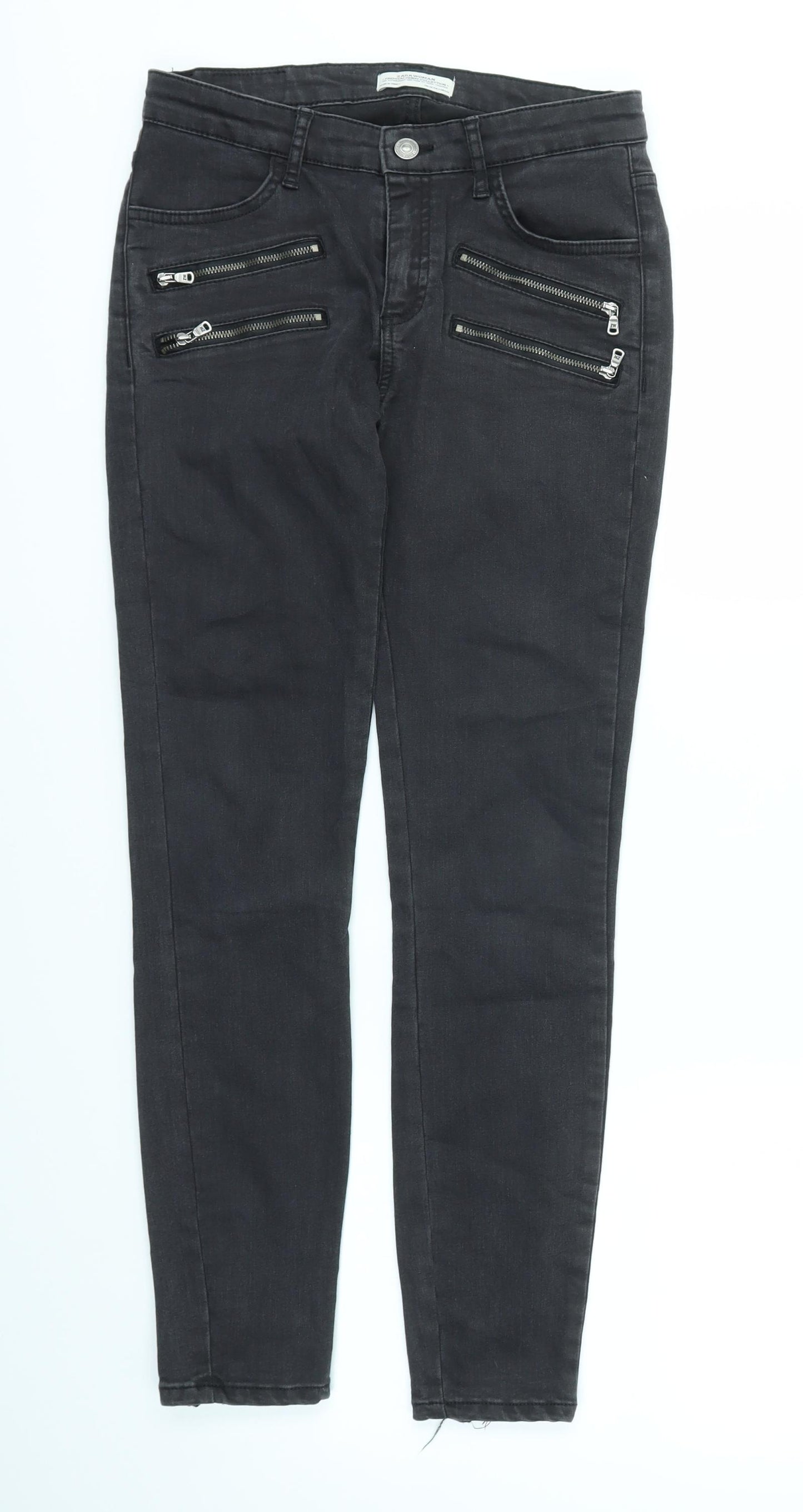 Zara Womens Black   Skinny Jeans Size 28 in L27 in