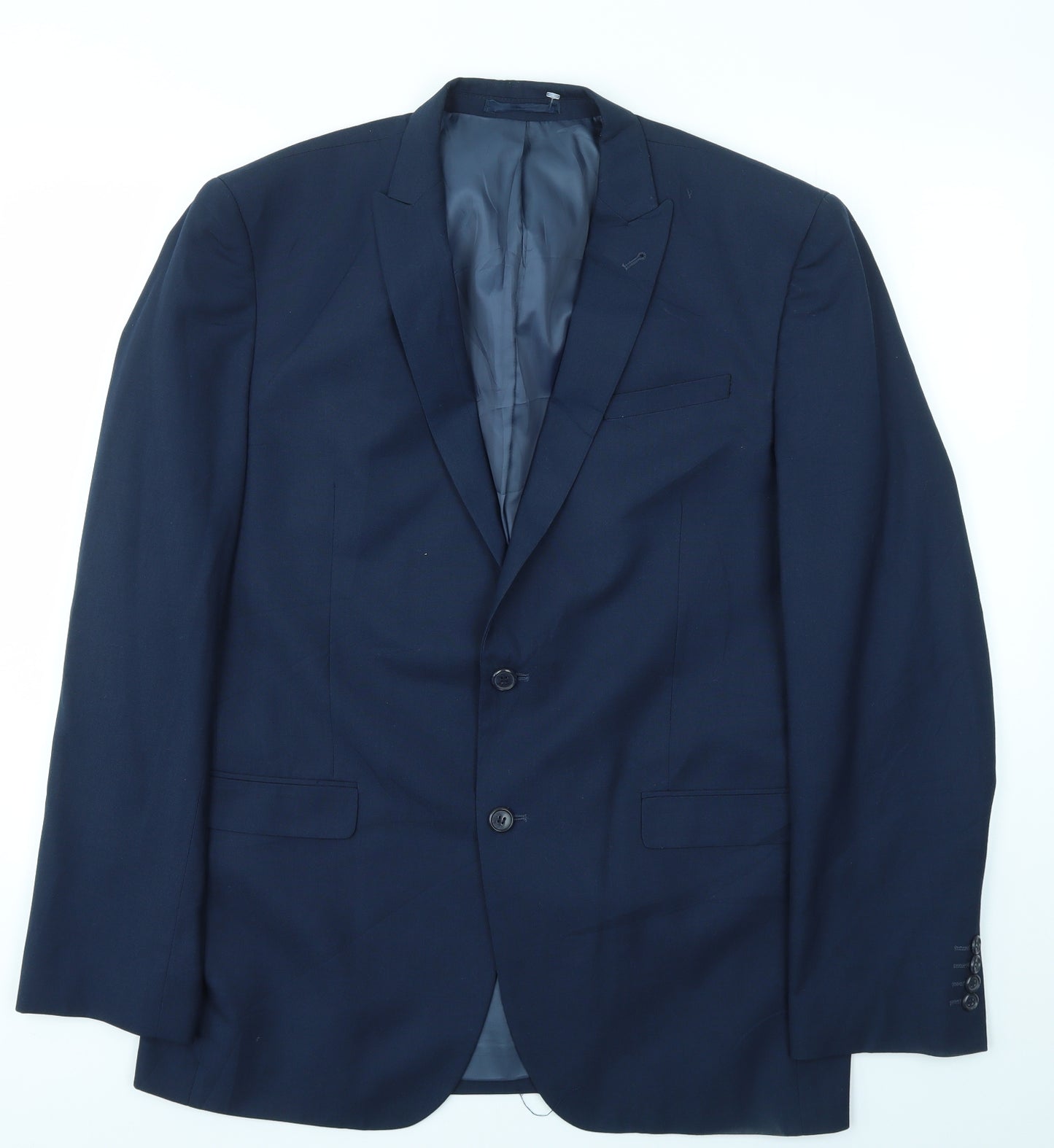 Cedar Wood State Mens Blue   Jacket Blazer Size 42