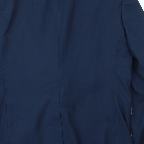 Cedar Wood State Mens Blue   Jacket Blazer Size 42