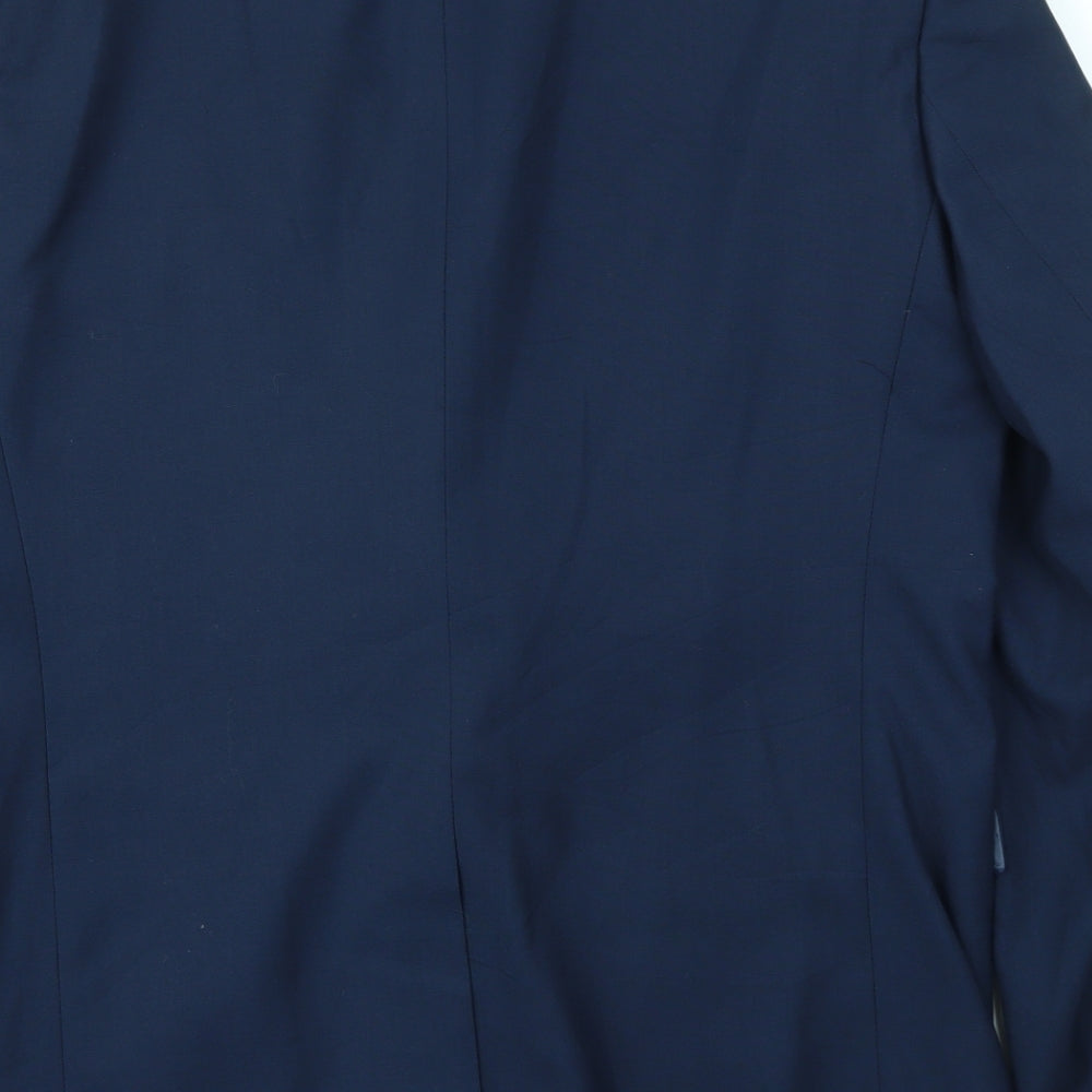Cedar Wood State Mens Blue   Jacket Blazer Size 42